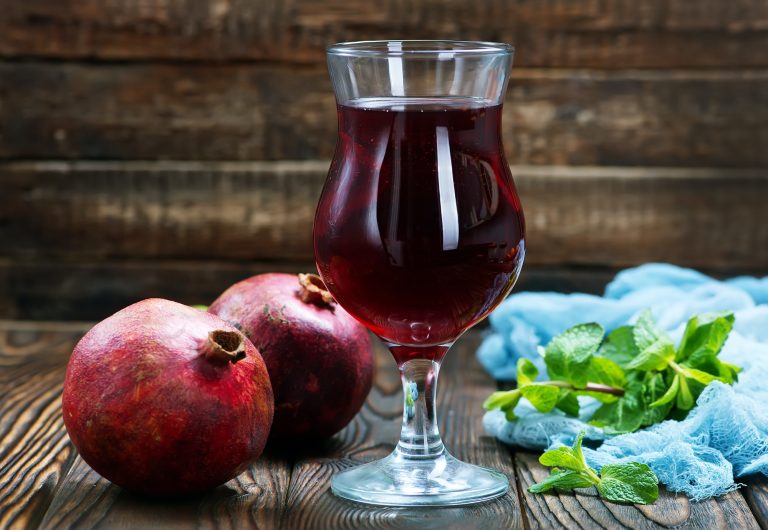 Drink a Glass of Pomegranate Juice Daily for good health