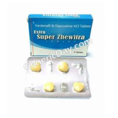 Read more about the article Extra Super Zhewitra Tablet [Vardenafil + Dapoxetine]|Buy Online Extra Super Zhewitra 60 + Dosage