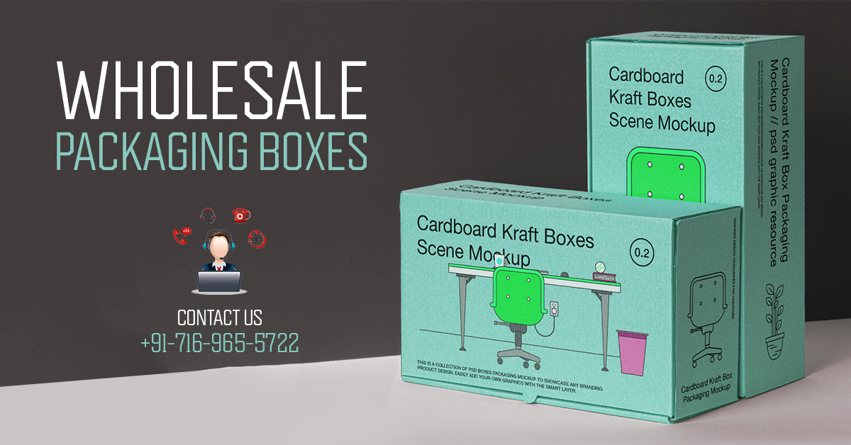 Read more about the article The Wonderful Benefits Wholesale Packaging Boxes Offer for Your Brand